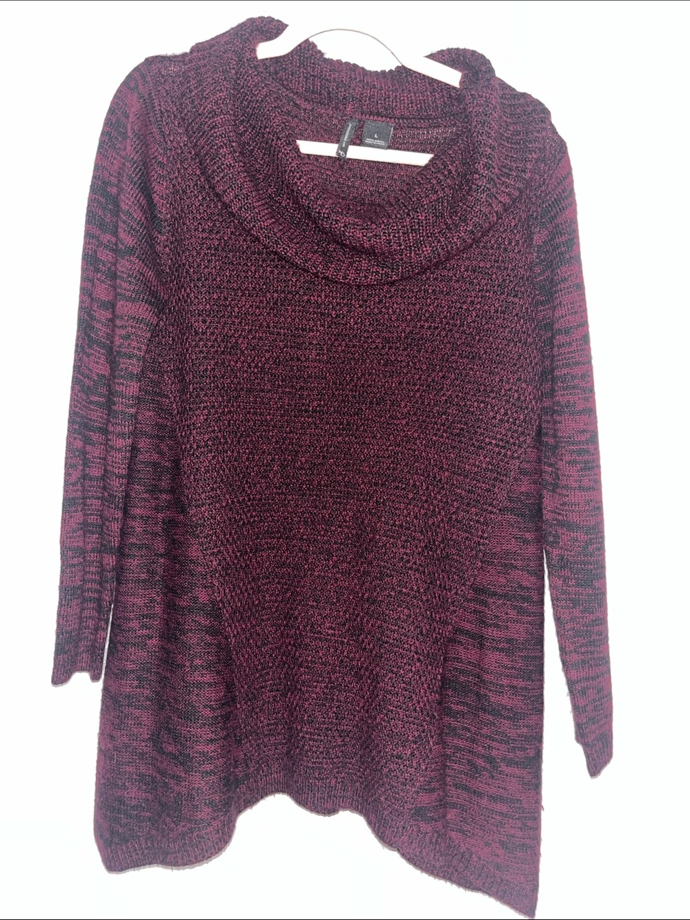 New Directions Cozy Cowl-Neck Sweater (size large)